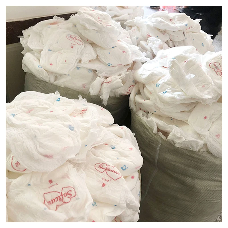 Factory Cheap Wholesale Cute a Grade Baby Diaper for Africa Market Ghana Togo