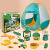 Camping Set [18-piece set with tent]
