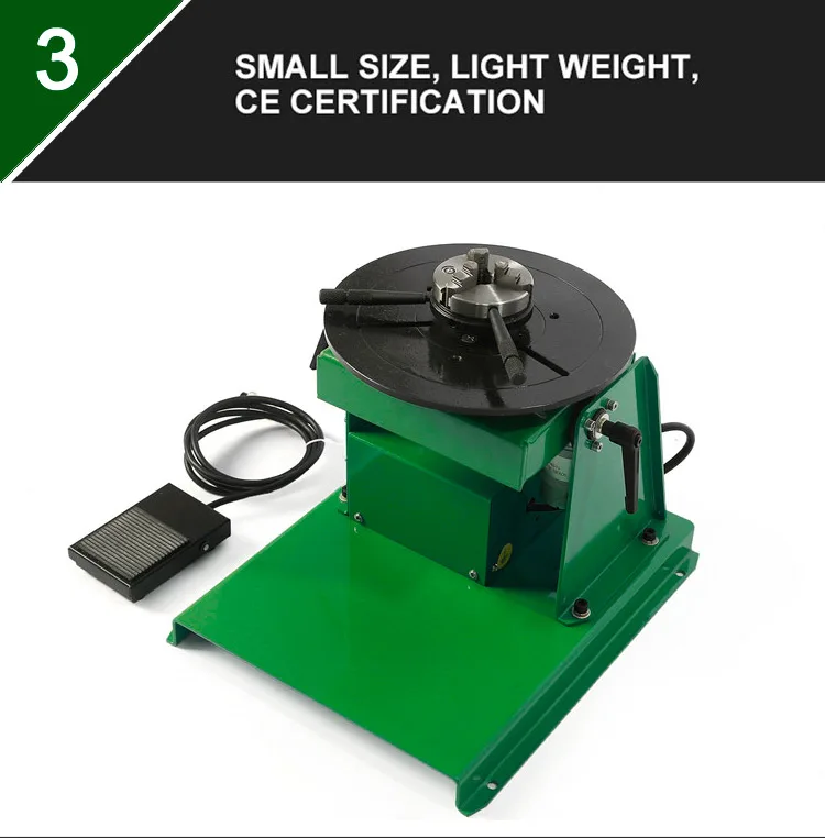 Robotic Welding Turntable 10KG Automatic Small Desktop Chuck Robot Rotating