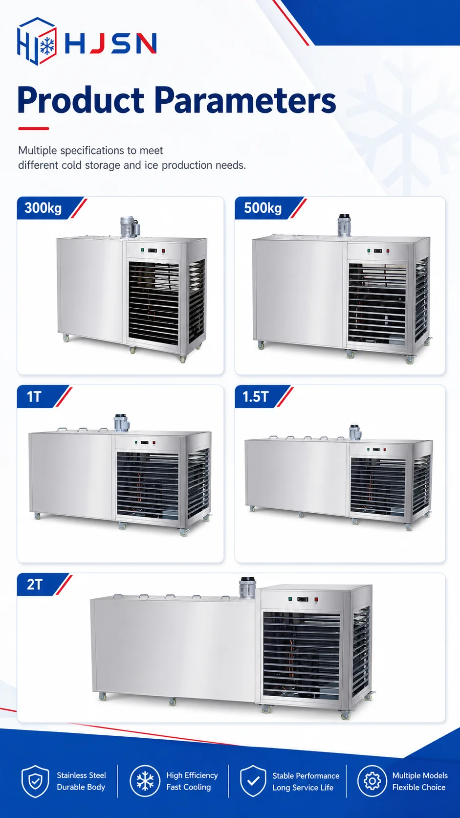 Ice Machine, 380 V, 5.3KW(7.11hp) - detail 8