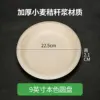 Assiette épaisse de 9 pouces (22,5 cm)