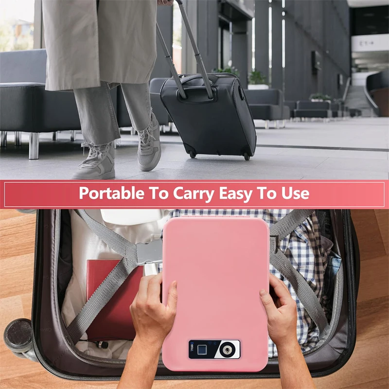 New Fingerprint Password WiFi Bluetooth Gift Box Jewelry Jewelry Box Cash Box Anti-theft Car Password Safe