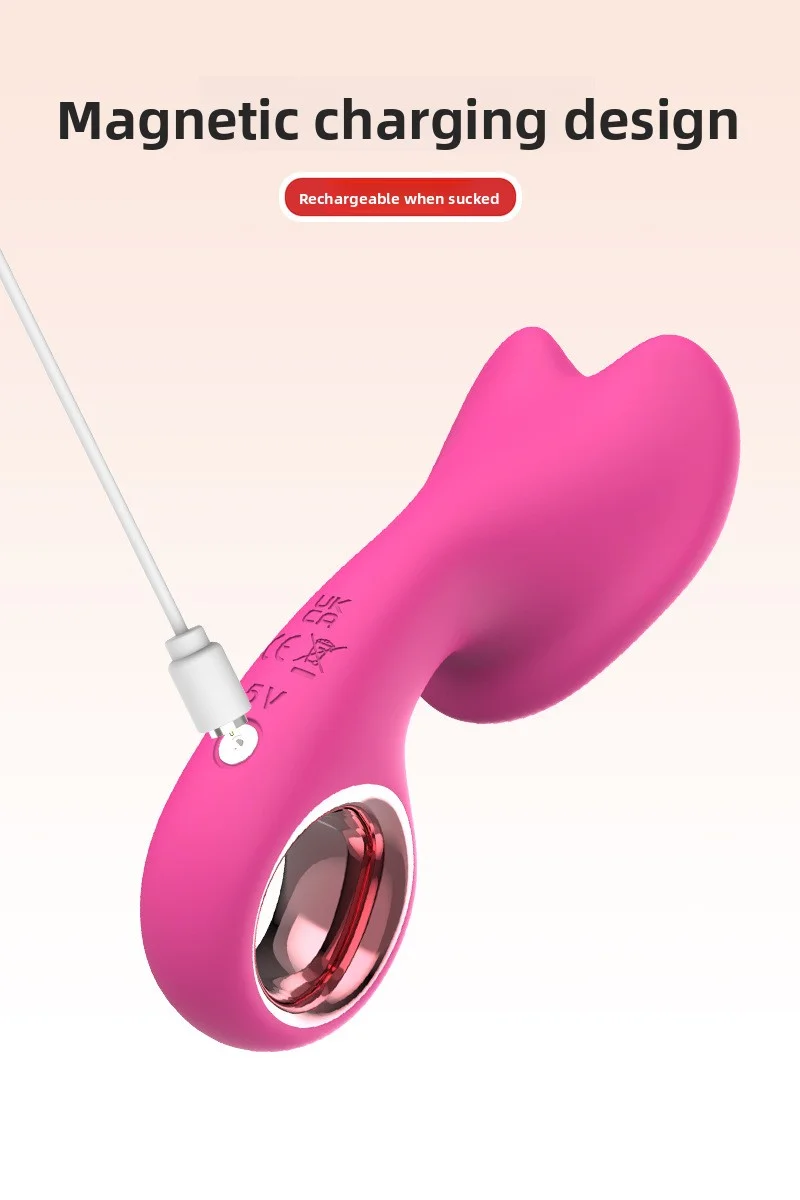Individuell anpassbarer OEM-Klitorisvibrator für Frauen mit 10 Vibrationsmodi, magnetischer Ladefunktion, Vulva-Stimulator, Sexspielzeug zur Masturbation_voghion.com