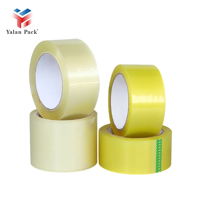 Clear Packing Adhesive Tape Waterproof Bopp Acrylic Free Waterproof Stickers OPP Tape Waterproof Box Packaging Tape