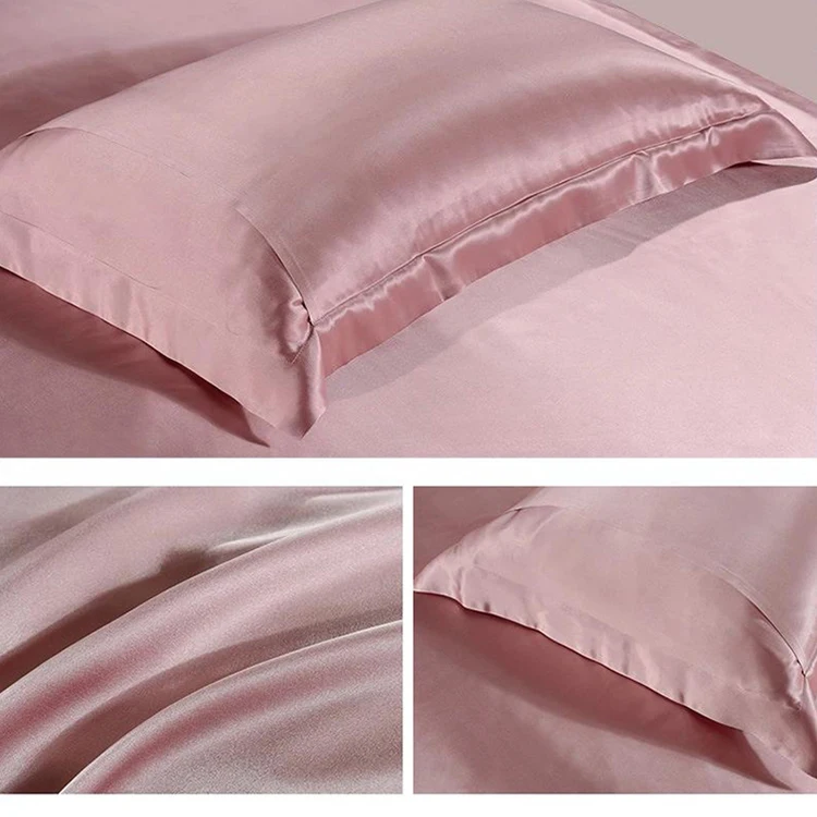 High Quality Queen Size Silk Pillowcases Customized Good For Hair And