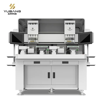 Yubang 8-Needle Dual Station Automatic Wax Gem Setting Machine - High-Efficiency Jewelry Wax Inlay Equipment