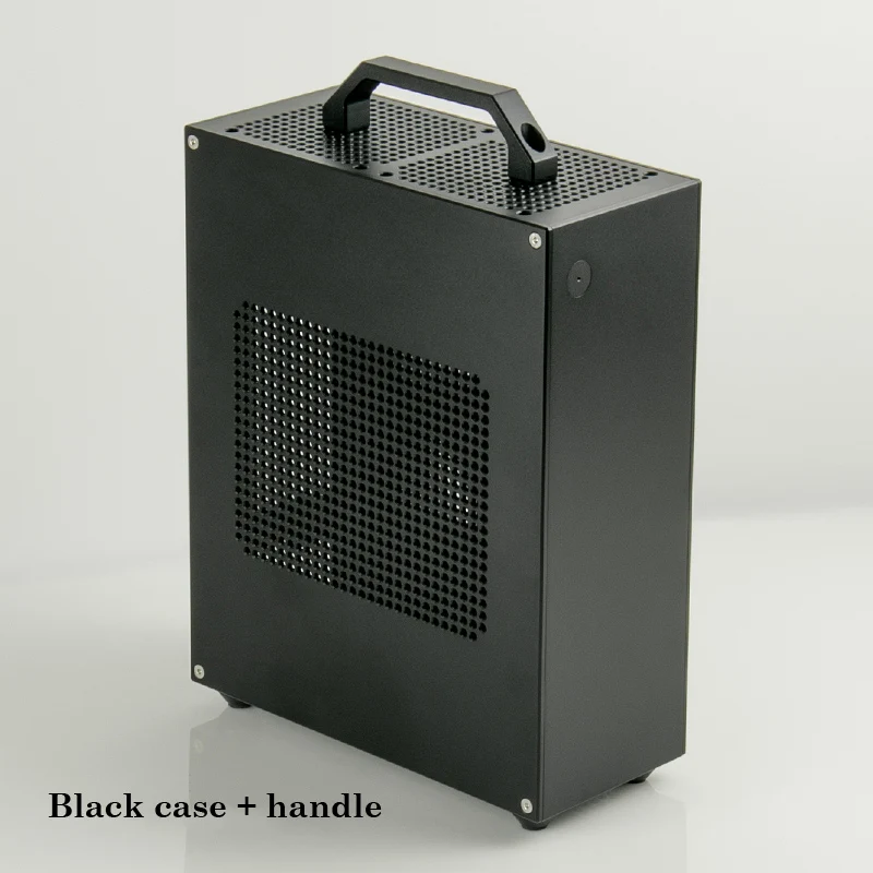 Custom OEM Sheet Metal PC Cabinet Casing Office Desktop ATX D600 Mini Integrated Display Chassis Itx Power Supply Computer Case