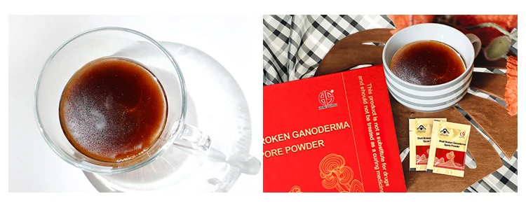 Hot Selling Cell Wall Broken Ganoderma Lucidum Spore Powder Reishi Extract Mushroom Ganoderma Extrac
