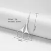 (Finition miroir) Ciseaux à effiler complets en forme de Y de 2,5 mm