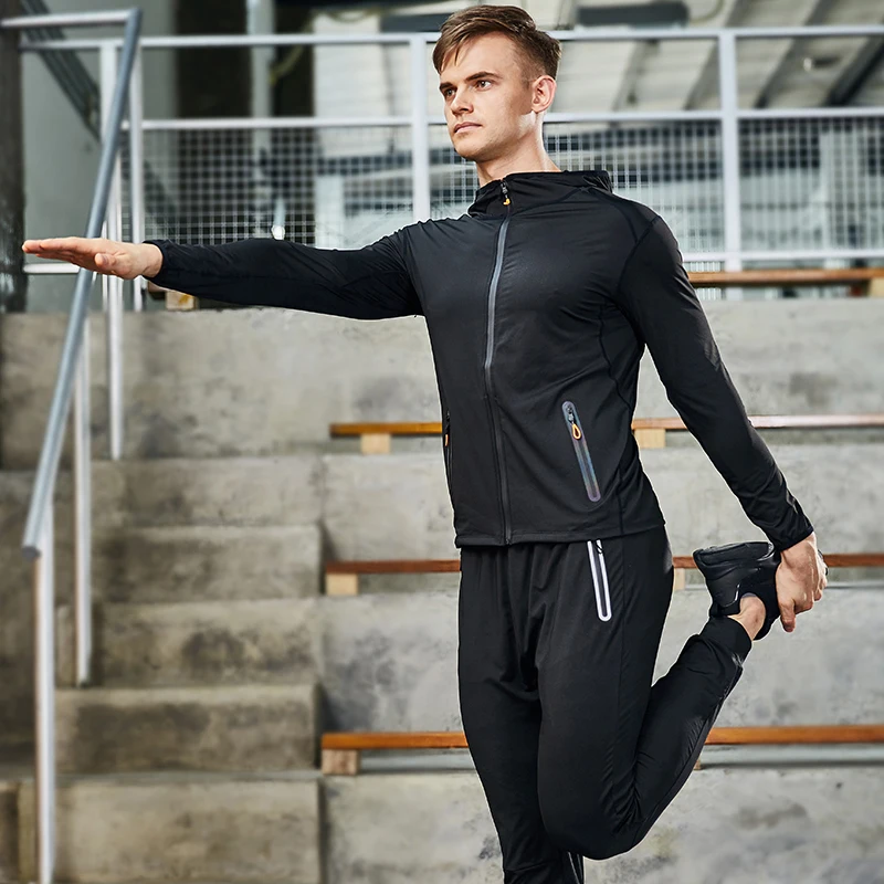 Vedo Tracksuit Men - Quick Dry Gym Track Suits for Fitness