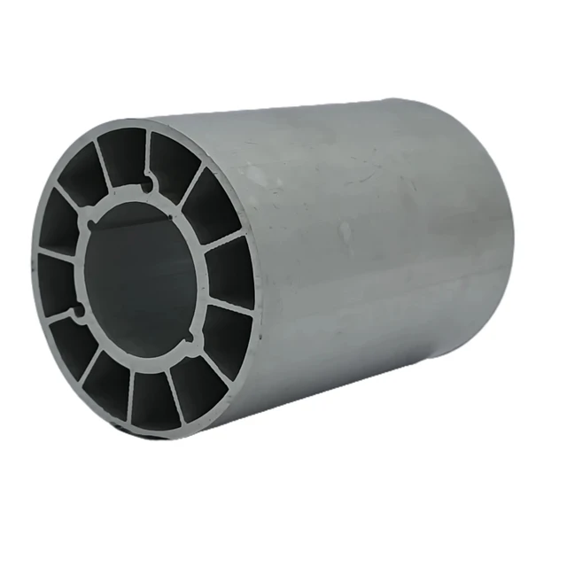 High quality custom colour aluminum round tube  flexible heat sink aluminium extrusion