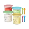 One four-color jar each+four-color spoon