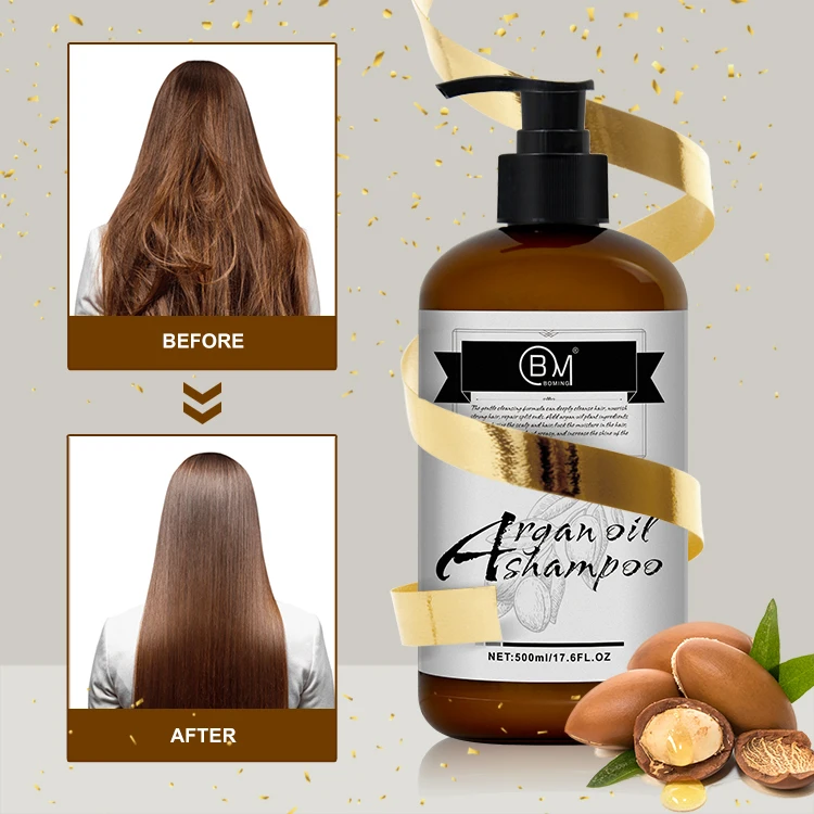 Private Label 2 in 1 Natural Organic Anti-dangdruff Moisturizing Hair Growth Argan Oil Shampoo And Conditioner