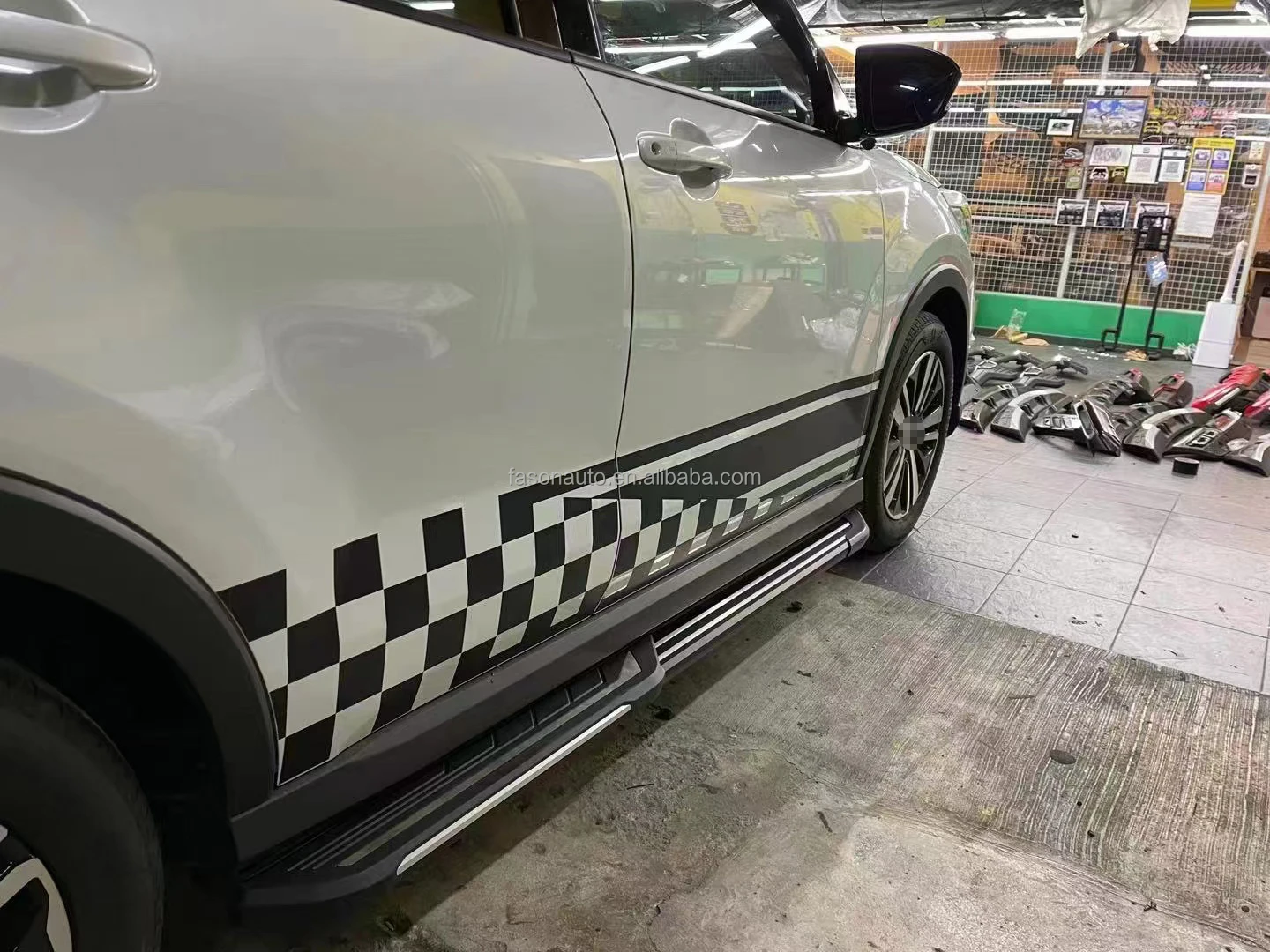 Running Board Body Kit Of Side Step For Toyota Raize 2022 2023 2024