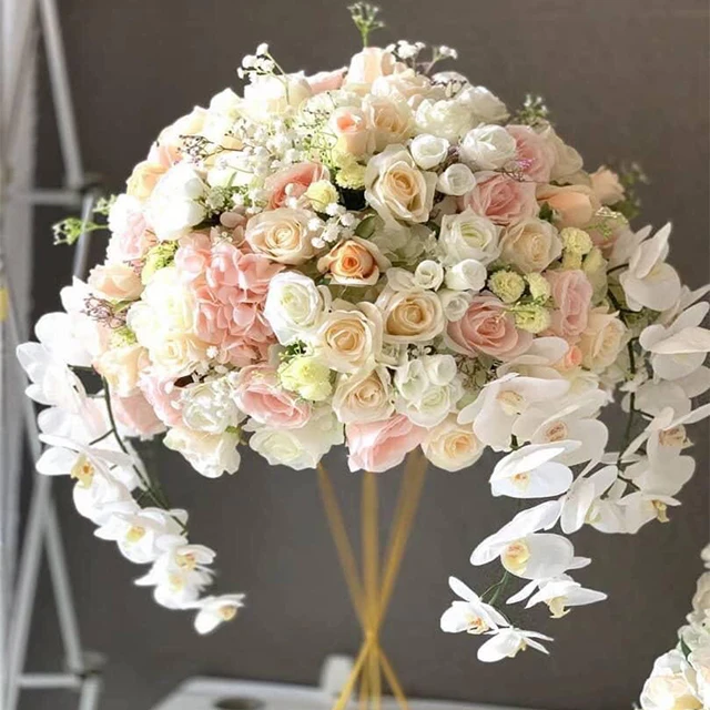 IFG 2020 New Style  Luxury Artificial Flower Arrangement for Wedding Decorative Flower Centerpiece