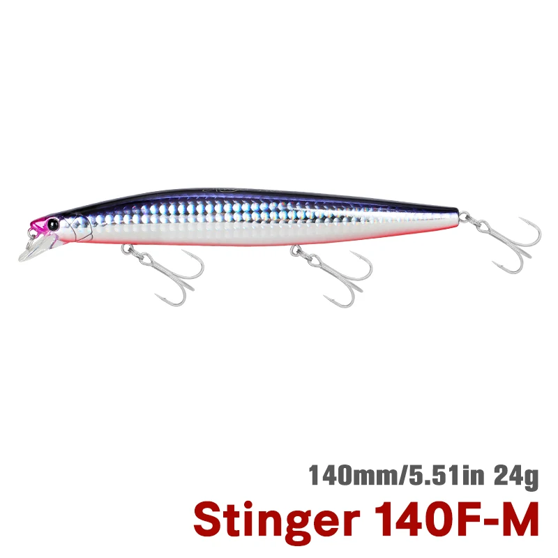 Catch More Fish with TSURINOYA Stinger 140S Fishing Minnow - Shop Now!