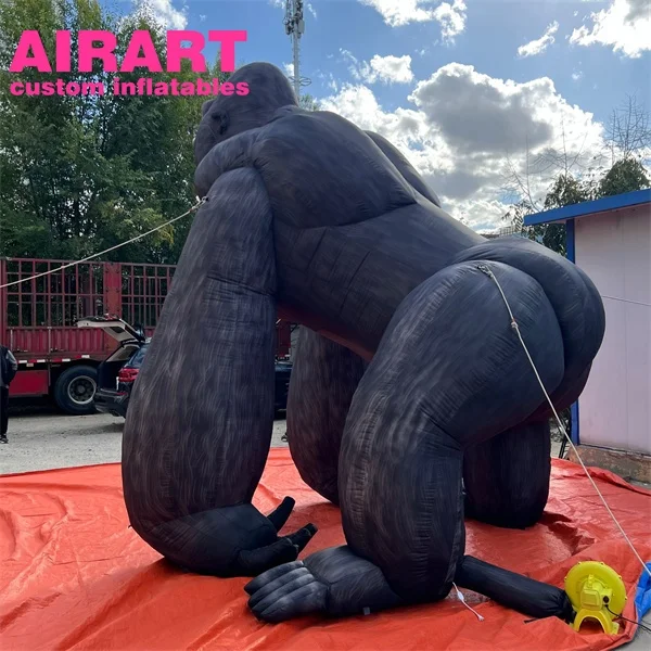 Realistic Inflatable Gorilla, Cheap Inflatable Monkey Gorilla for Advertising
