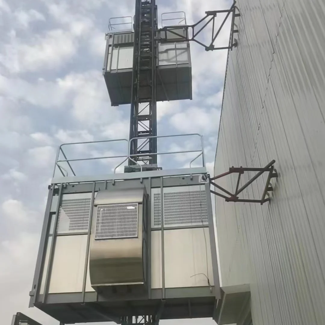 Building Hoist Construction Lifting Machine Compact Construction Elevator with CE and EAC Certificate China Manufacturer