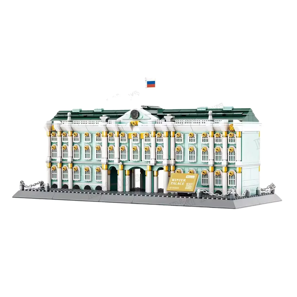Wange 5244 St. Petersburg Hermitage Model Building Blocks Set