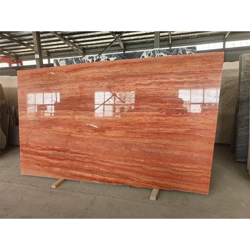 आधुनिक प्राकृतिक लाल गुफा पत्थर ट्रेवरटाइन चूना पत्थर टाइल, आंतरिक होटल बाथरूम की दीवार और फर्श, सिंक, संगमरमर, प्रीमियम प्राकृतिक पत्थर