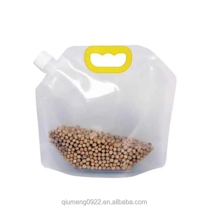 10pcs Grain Moisture-proof Sealed Bag, Transparent Grain Storage