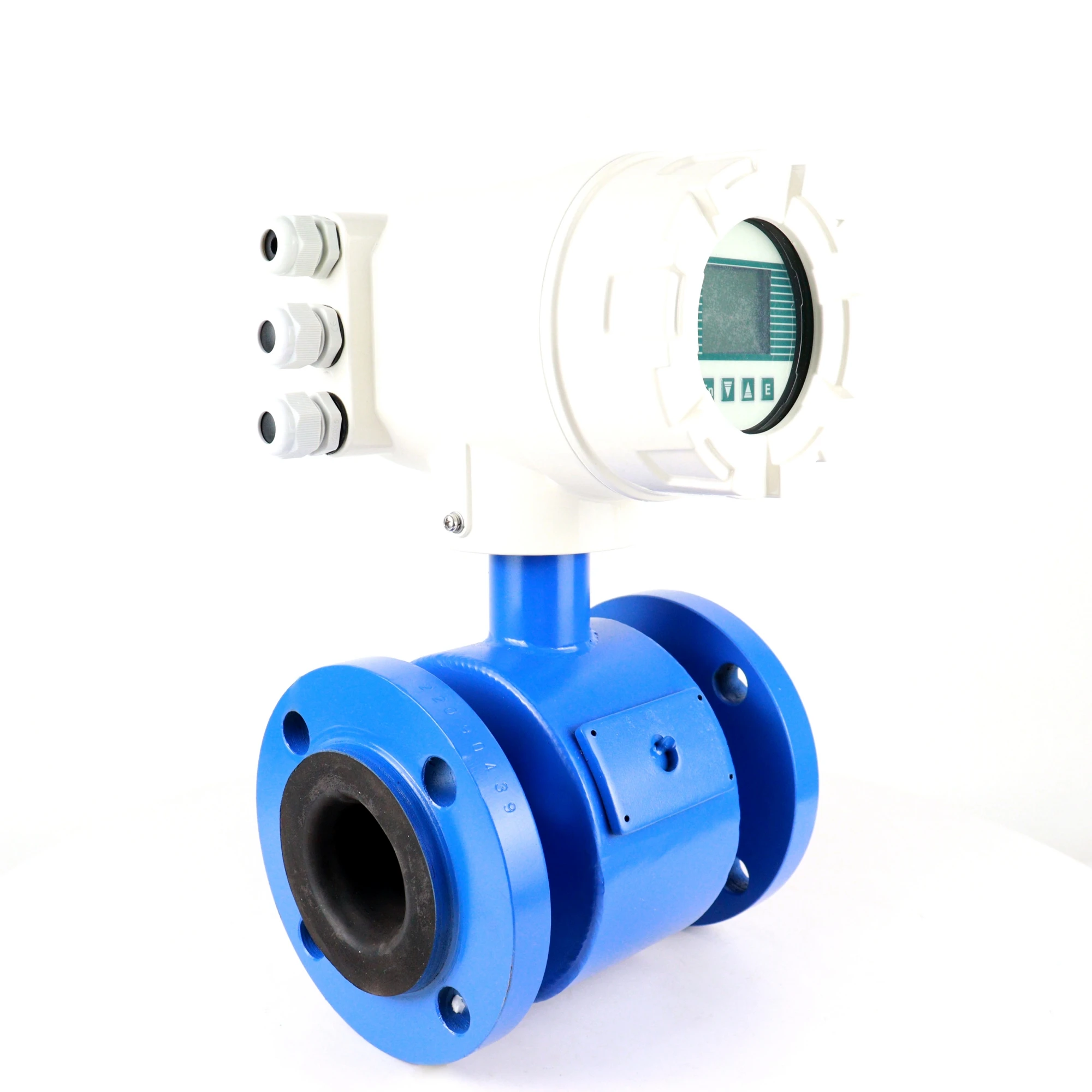 Acid-base Fluid Double corrosive medium 1inch ANSI DIN PTFE Lining GB Flange International standard electromagnetic flow meter