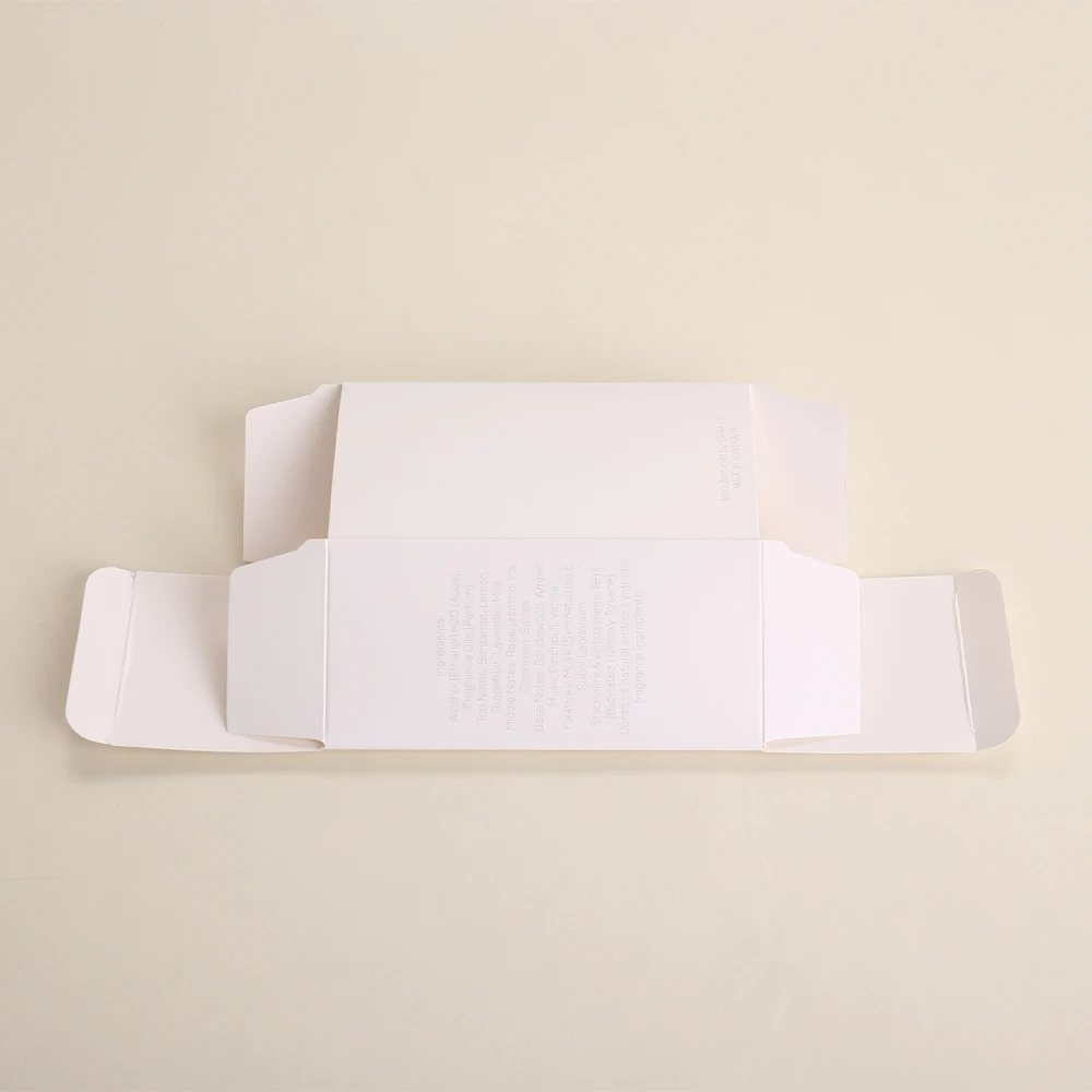 product jinayon custom soft folding perfume packaging matt lamination embossed paper box with hot stamping logo for cosmetics-4