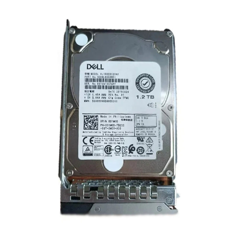 Dell Server 1.2TB 10K SAS 2.5inch Enterprise HDD Hard Disk Drive