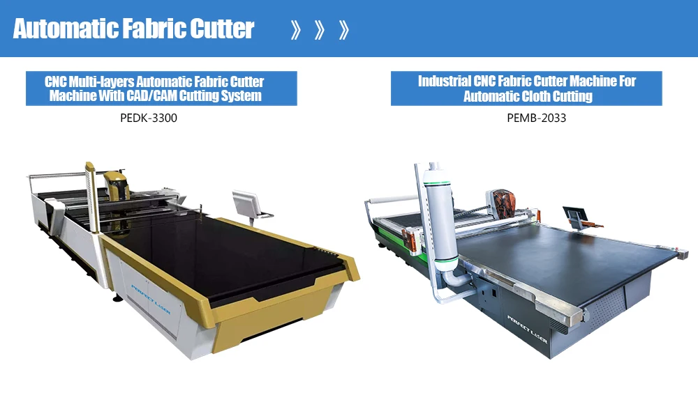 Perfect Laser Auto Large Format Multi Layer Industrial Jeans Spreading Table Textile Fabric Clothing Cut Cutting Cutter Machines