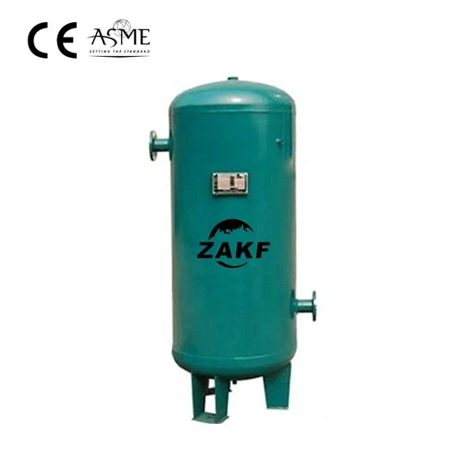 ZAKF ASME Air Tank Air Receiver Tank ASME Carbon Steel ASME Pressure Vessel Compressed Air Storage Tank