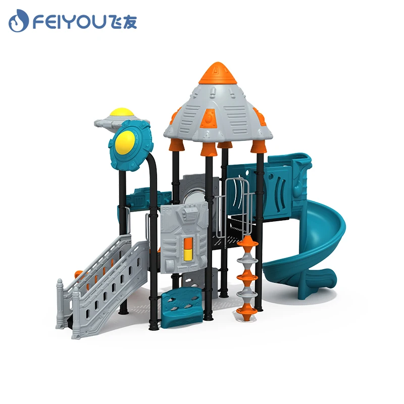 Low Price Kids Playground Plastic Amusement Park Commercial Entertainment Kids Outdoor