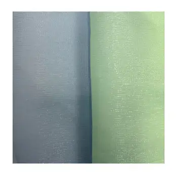 100% polyester crystal organza fabrics
