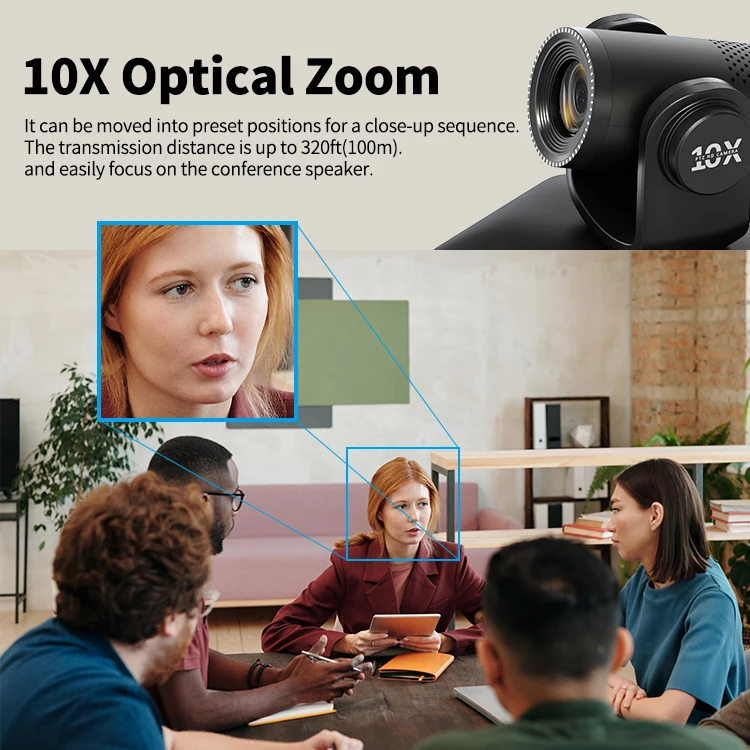 SDI conference camera and USB 3.0 video outputs auto focus ptz video ...