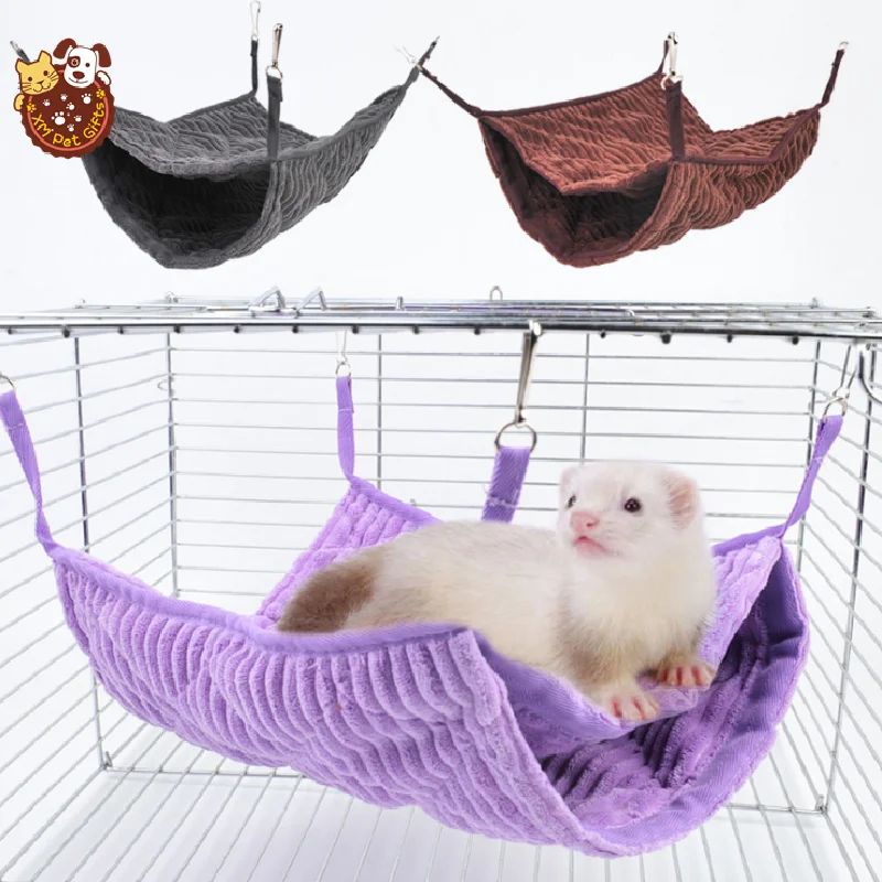 フェレットハンモックラスト品小動物ハンモック秋冬用