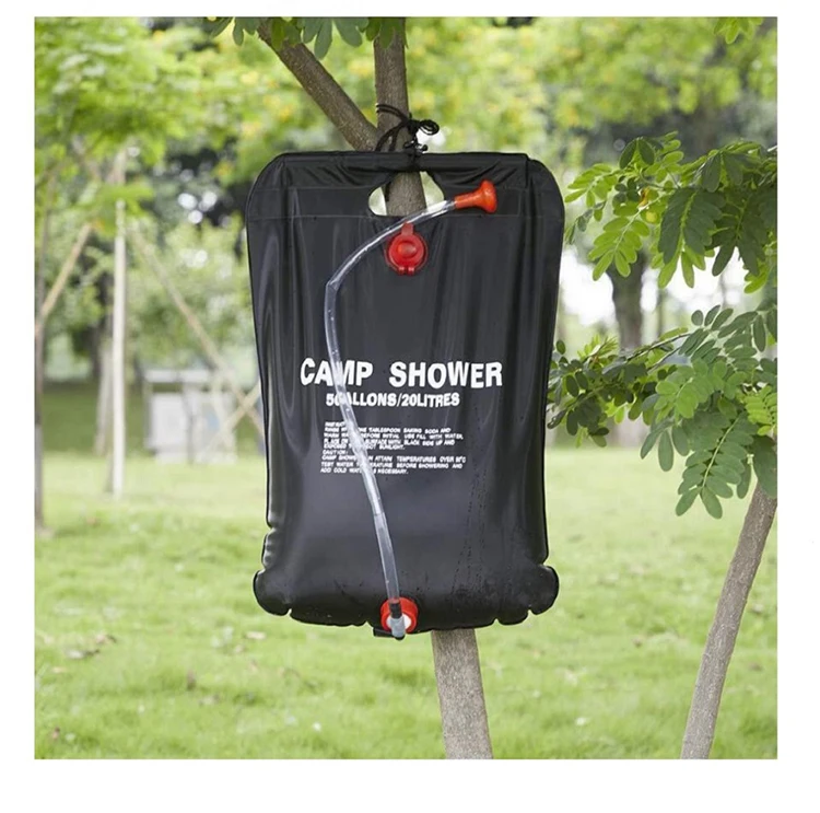 Garida In Stock Hot Custom 20l Portable Camping Shower Solar Water