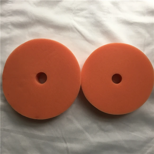 Ero Detailing Orange Medium Polishing Pad – 130mm For Rotary & DA Polishers