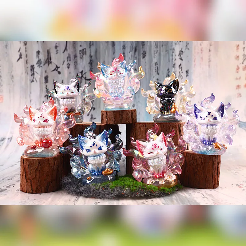 beastnolyze ブレイジンガー GID蓄光 未開封 約15㌢ ソフビ Creative Trend-playing fox Spirit Legend Blind Box Chinese Style