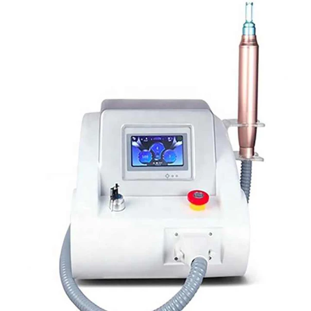 Overseas Stock Q Switched Tattoo Removal Laser 1064 Nd Yag 532nm 1320nm Carbon Peeling Pico Eyebrow Laser Removal Washing Device