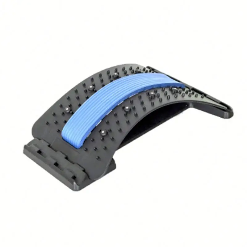 New 4 Level Neck Stretcher Massage Apparatus Magnetotherapy Back Stretch Massager Tool Lumbar Cervical Spine Support Pain Relief