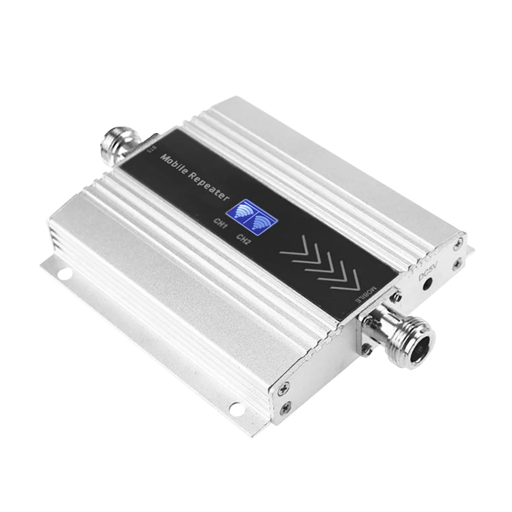 3G mobile phone signal amplifier with antenna and cable GSM WCDMA 900 2100mhz mobile signal booster dual band repeater 60dB