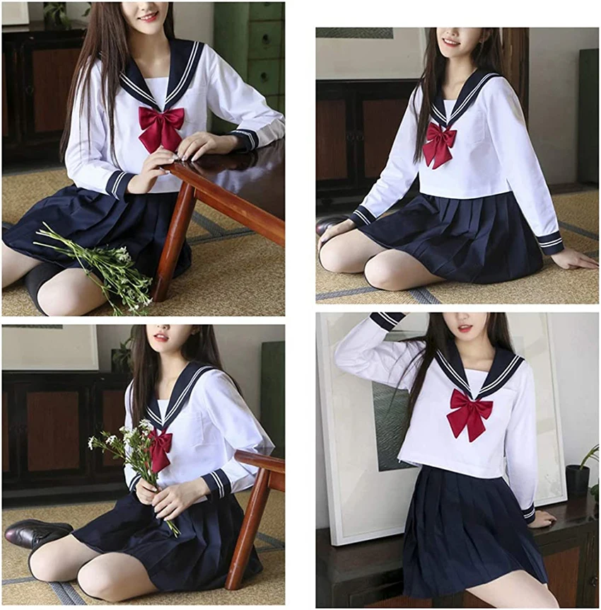 Uniformes Scolaires Japonais Pour Filles Costume De Cosplay Danime