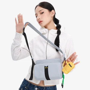 NOXXON Waterproof Phone Bag Crossbody Casual Sling Bag Lightweight Nylon Shoulder Bag with MIni Coin Purse for Travel