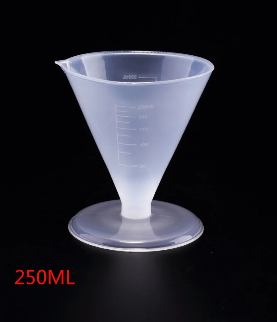 25/30/50/100/150/250/500/1000ml Premium Clear Plastic Graduated Measuring  Cup Pour Spout