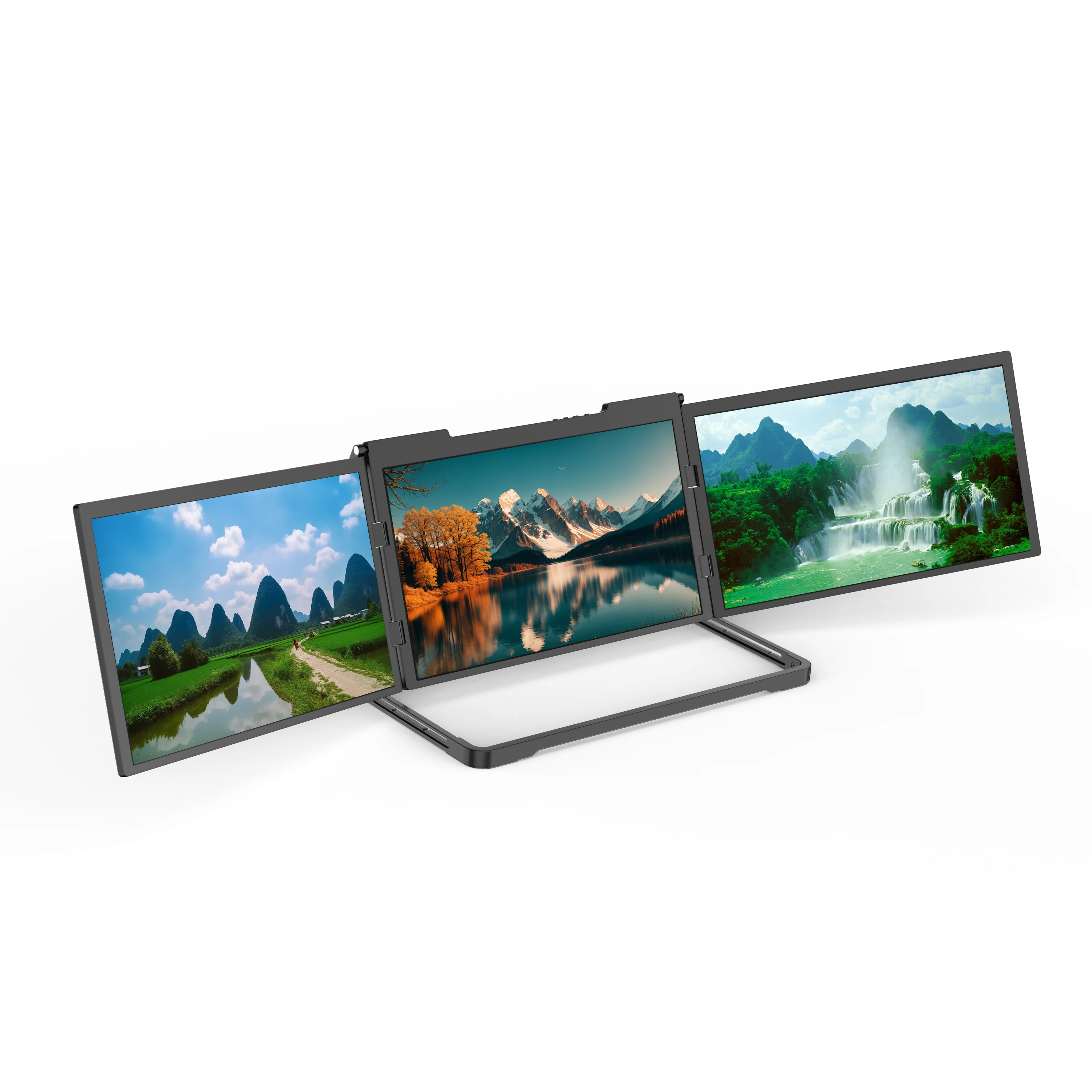 Triple Screen Portable Monitor TriCreate 15.6
