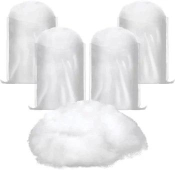 Top Selling 1000G Bag Christmas Village Snow Decoration Fake Scatter Snow Indoor Outdoor DIY Fluff Pull Apart Artificial Snow