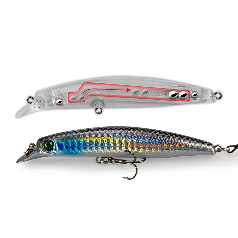 bulk fishing lure Aneew Bulk 56pcs Topwater Bass Fishing Lures Kit Walleye Crankbaits Trout  Pike Salmon Musky Perch Treble Hook for Freshwater Saltwater, Lure Kits