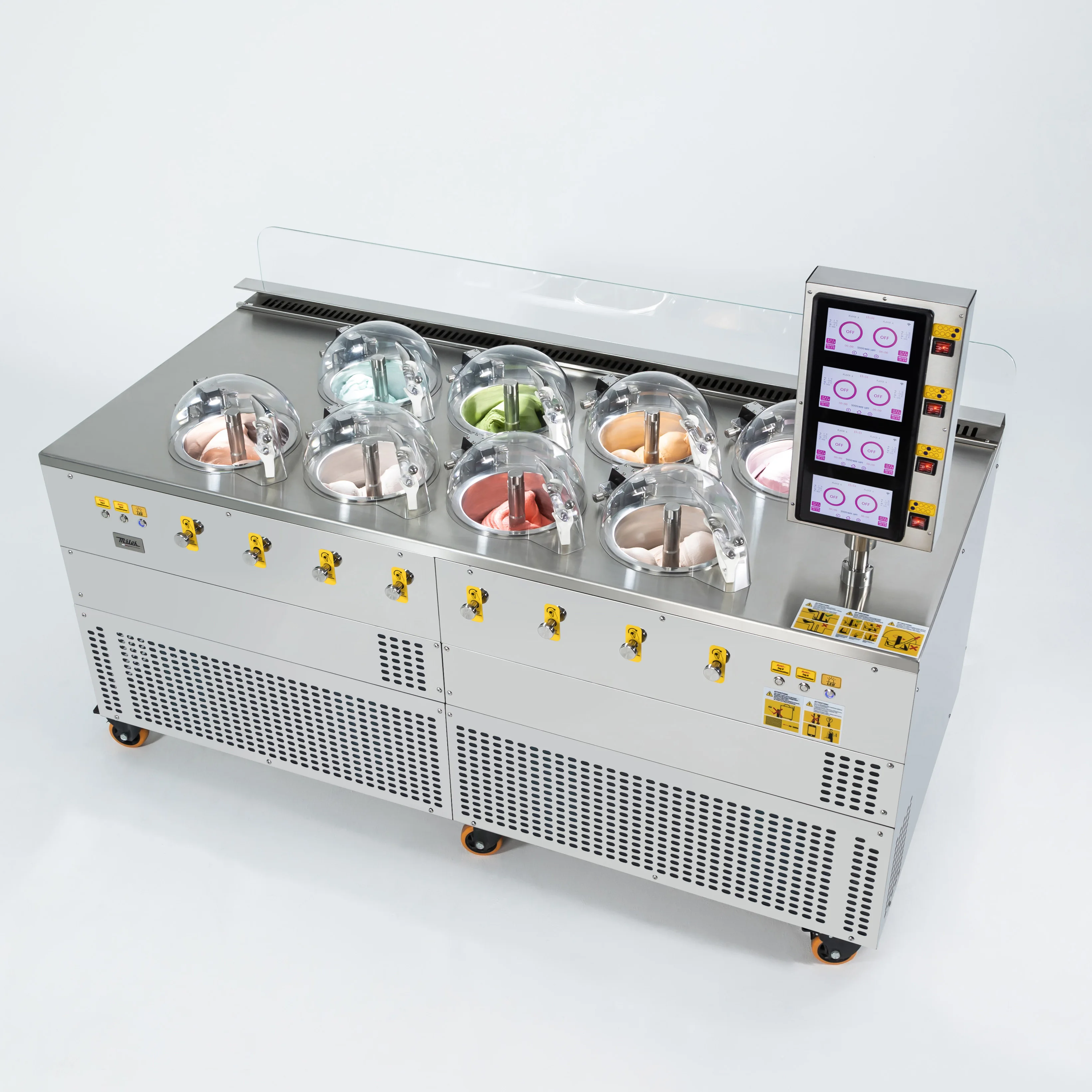 ジェラートマシン Miles Galaxy Pro V8 Automated Ice Cream Maker Machine - NSF/CE