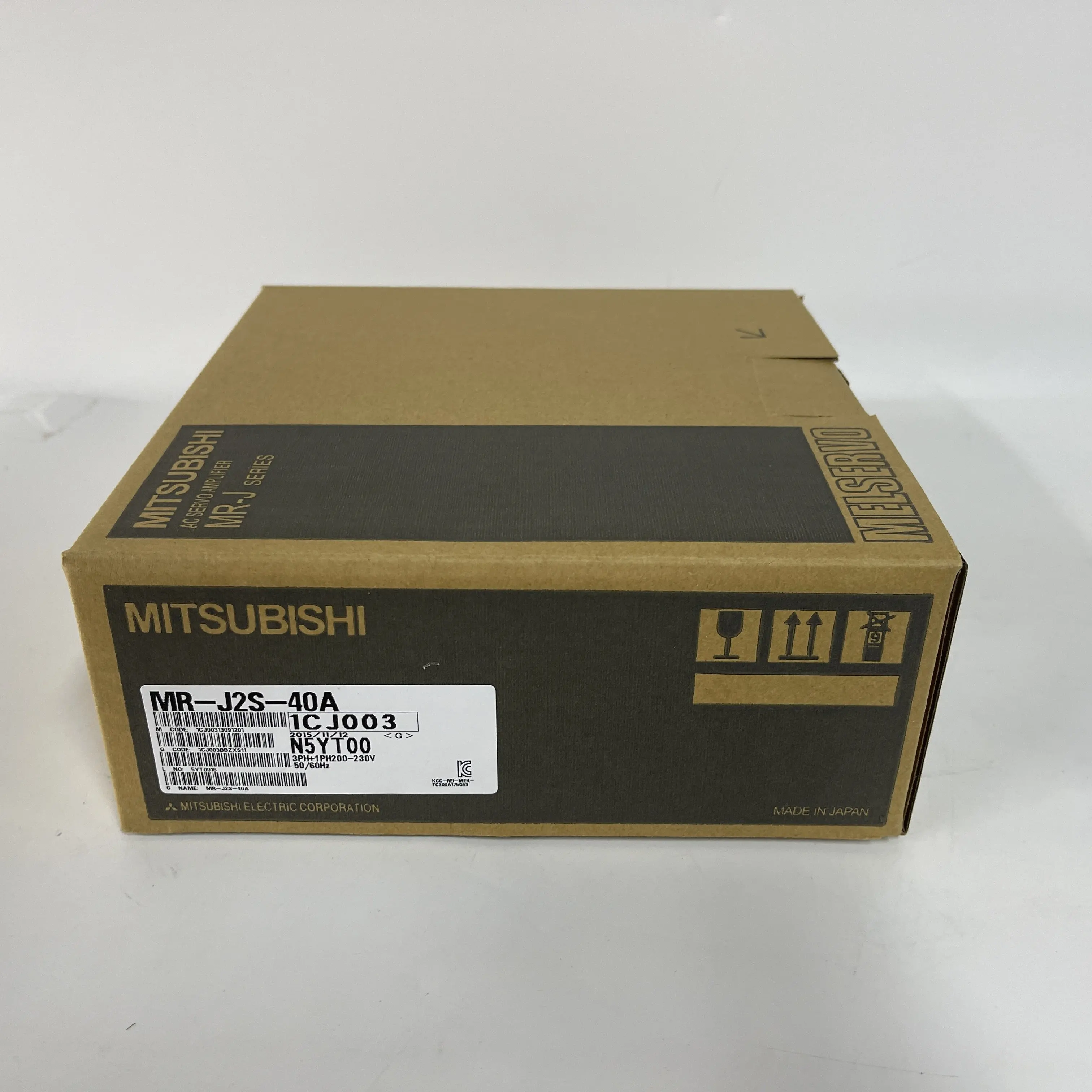 Mitsubishi AC Servo Amplifier MR-J2S-40A Mitsubishi AC Servo Amplifier MR-J2S-40A