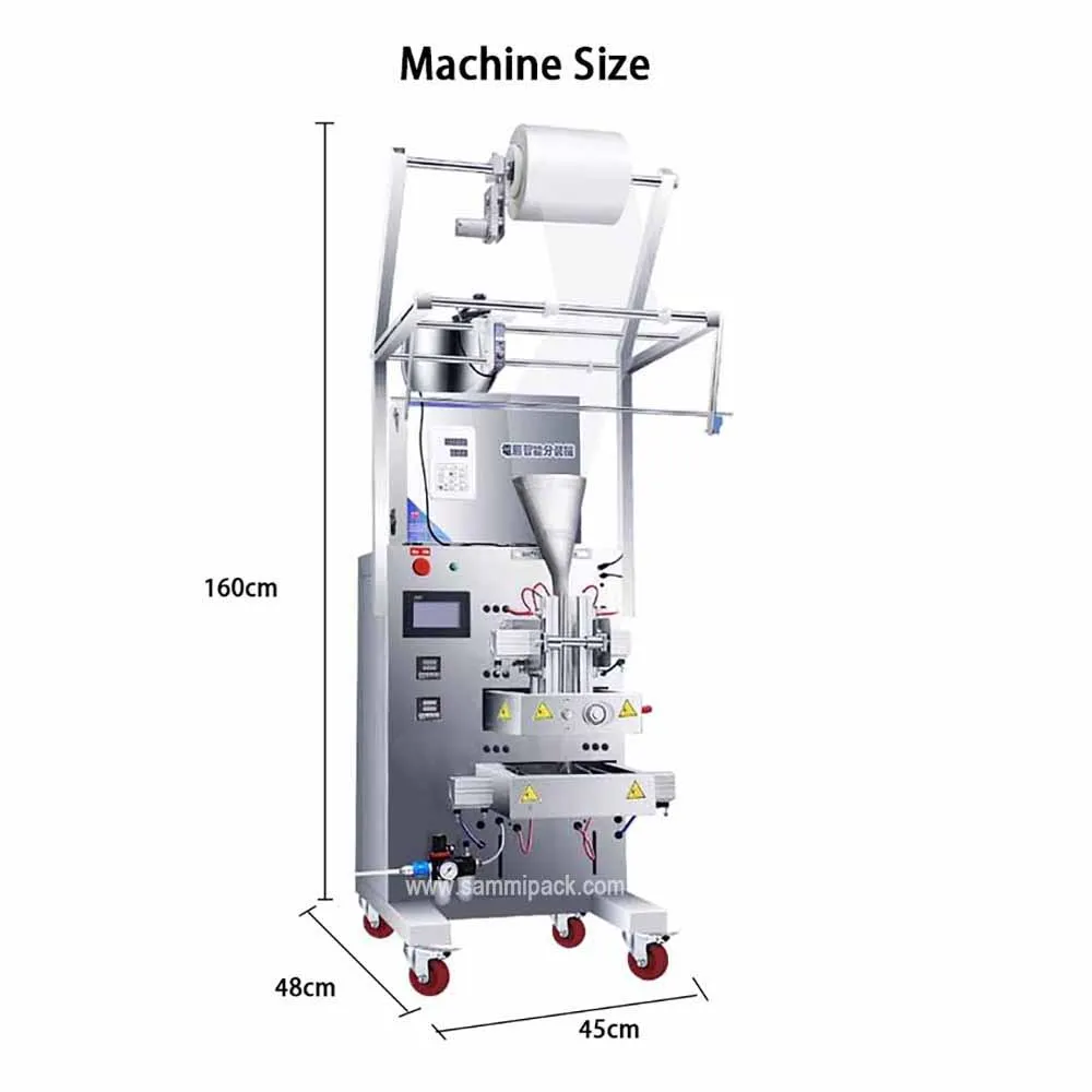 New Arrival Automatic 4 Side Seal Sachet Packing Machine Powder Multi Lane Filling Packing Machine for Milk Powder 2