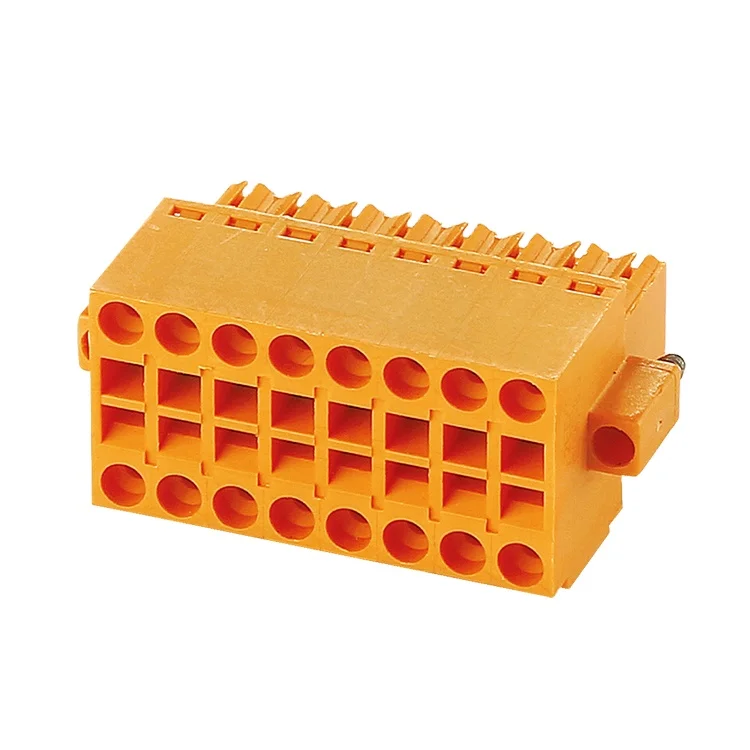 ケファ卸売工場 人気販売 300V/10A 3.81mmピッチ 2.54mmスプリング 取り外し可能 ダブルPCB端子台